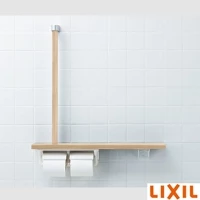 NKF-3WU2 LP トイレ棚手すり付2連紙巻器
