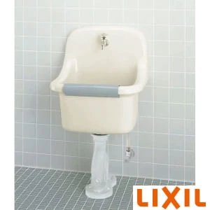 LIXIL(リクシル) S-202A BW1+LF-7E-19+SF-20PA-P+SF-10E+SF-202S バック付掃除用流し 床給水・壁排水Pトラップセット