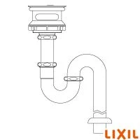 LIXIL(リクシル) SF-21SAM 排水金具（Sトラップ)