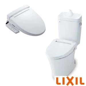 LIXIL(リクシル) YBC-ZA10S BW1+YDT-ZA180E BW1+CW-KB23 BW1 アメージュZ便器(フチレス)床排水+シャワートイレKBシリーズ