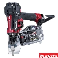 AN534H 【在庫処分】高圧エア釘打機 50mm エアダスタ付 赤