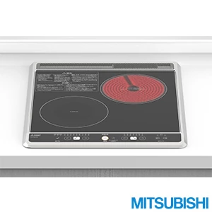 IHクッキングヒーター ビルトイン型 1口IH+ラジエントヒーター