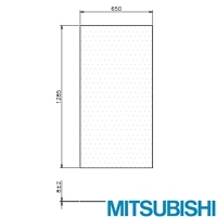 PSF-105 有圧換気扇用予備フィルター