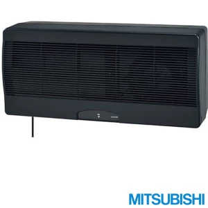 三菱電機 VL-18U3-B-D 住宅用ロスナイ(寒冷地仕様) 壁掛け2パイプ取付タイプ ロスナイ換気 引きひもタイプ