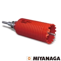 PCD6522R ミヤナガ ドライモンドコアドリルロングサイズ（セット） SDSプラスシャンク 刃先径65mm