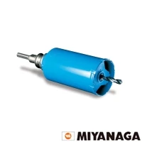PCGW80R ミヤナガ ガルバウッドコアドリル（セット） SDSプラスシャンク 刃先径80mm