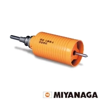 PCHP075R ミヤナガ ハイパーダイヤコアドリル（セット） SDSプラスシャンク 刃先径75mm