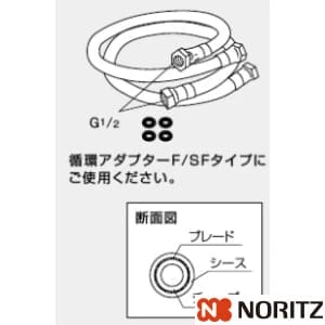 ブレードホースセット0.5m