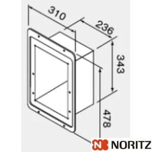 ノーリツ 0700813 GTS用UB接続筒