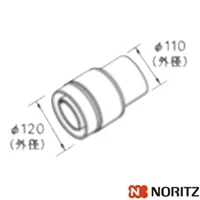 排気アダプターFFA 110-120