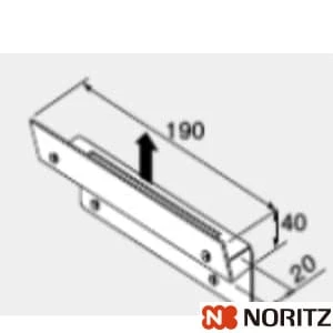 ノーリツ 0707071 GTS用排気カバーC4