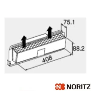 ノーリツ ハイキカバーC120 排気カバーC120