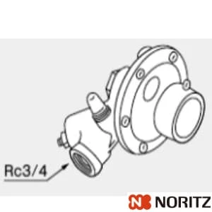 ノーリツ 0710302 減圧弁GD-56H