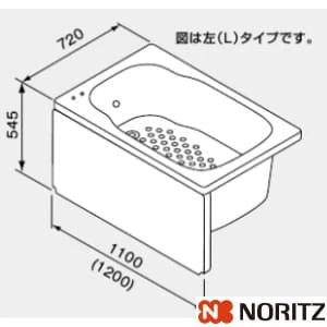 ノーリツ 0901326 SP1172/CO R-STW/BL