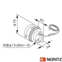ふろアダプターDX-TL型-R ノーリツ ふろアダプターYPAD16LR