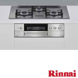リンナイ RHS71W31E15VCSTW 13A デリシア グリル付ガスビルトインコンロ AC100V電源タイプ