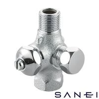 SANEI B4121D-R-13 Ｄ式ストレート分岐バルブ