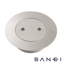SANEI H522-100 SANEI(サンエイ) フラット型ステンレスツバ広掃除口