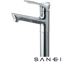SANEI K4712ENJV-2T SANEI(サンエイ) シングルワンホール洗面混合栓