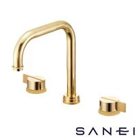 SANEI K5541N-NCU-13 ツーバルブ洗面混合栓[共用形]