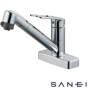 サンエイ(SANEI) シングル台付切替シャワー混合栓