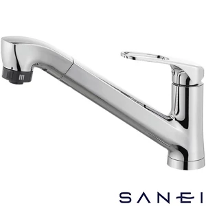 SANEI K87120JV-U-13 サンエイ(SANEI) シングルワンホールスプレー混合栓（省施工ナット付）