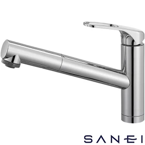 SANEI K87501JV-U-13 サンエイ(SANEI) シングルワンホールスプレー混合栓（省施工ナット付）