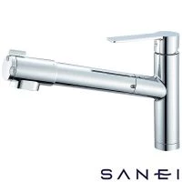 SANEI K87580JK-13 サンエイ(SANEI) シングル浄水器付ワンホールスプレー混合栓