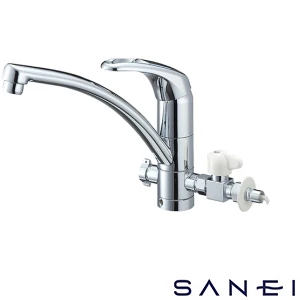 SANEI K8761TJV-V2S-13 サンエイ(SANEI) シングルワンホール分岐混合栓