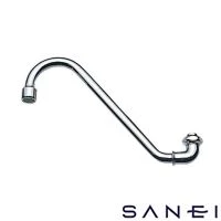 SANEI PA16JH-60X2-16 泡沫上向自在パイプ