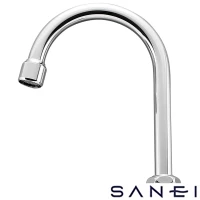 SANEI PA26JH-60X-16 SANEI(サンエイ) 泡沫横形ツル首パイプ（パッケージ品）