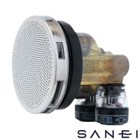 SANEI T412-13-10A 一口循環接続金具