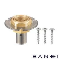 SANEI T633-4-S-13X13A 床用ジョイントＳ