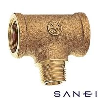 SANEI T772-1-20X13 砲金異径メンオンチーズ