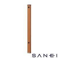 SANEI T803W-60X900-BR 木目調水栓柱
