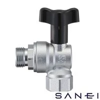 SANEI V620BV-13 逆止付アングルボールバルブ