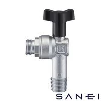 SANEI V6260BV-13 逆止付アングルボールバルブ