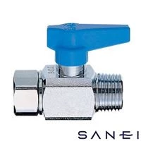 SANEI V660-13 ナット付ボールバルブ