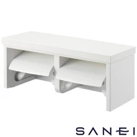 W2810-MW2 SANEI(サンエイ) ダブルペーパーホルダー棚付
