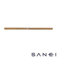 SANEI W591-1-35X2000-MBR ゴム集成材丸棒