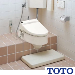 TOTO CS501#NW1+TCF6553#NW1 スワレット(和風改造用便器)+ウォシュレットS2