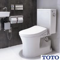 TOTO CS597BLCS#NW1 パブリックコンパクト便器　掃除口付