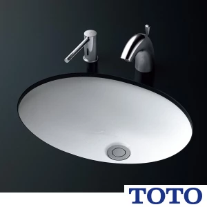 TOTO L531#NW1 アンダーカウンター式洗面器（楕円形）