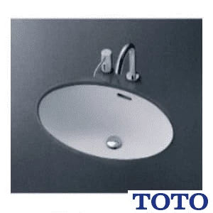 TOTO L548U#NW1+TENA41AJ+TLDS2201J はめ込楕円形洗髪洗面器 L548U+TENA41AJセット