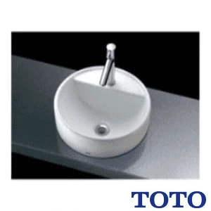 TOTO L652C#NW1+TLS01101J+TL4CFU+M281+TL595BP ベッセル手洗器（丸形）