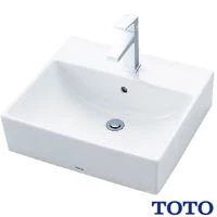 TOTO L710C#NW1+TLE25SS1A+T9R+T8C+TLDP1101J 壁掛大形洗面器