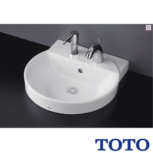 TOTO LS704CM#NW1+TENA41A+HR720+TLDS2204J+TLK05202J ベッセル式洗面器