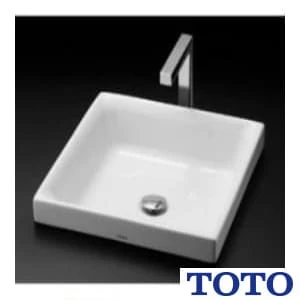 TOTO LS715#NW1+TENA12EL+TLDP2107J ベッセル式洗面器・洗面ボウル LS715+TENA12ELセット