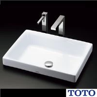 TOTO LS716#NW1+TLE25SM1A+TLK08S08JA+TLDP2107J ベッセル式洗面器・洗面ボウル LS716+TLE25SM1Aセット