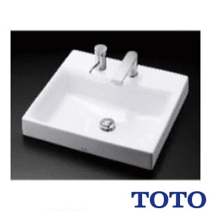 TOTO LS717CM#NW1+TENA12E+T6PM1+TLK05202J ベッセル式洗面器 LS717CM+TENA12Eセット